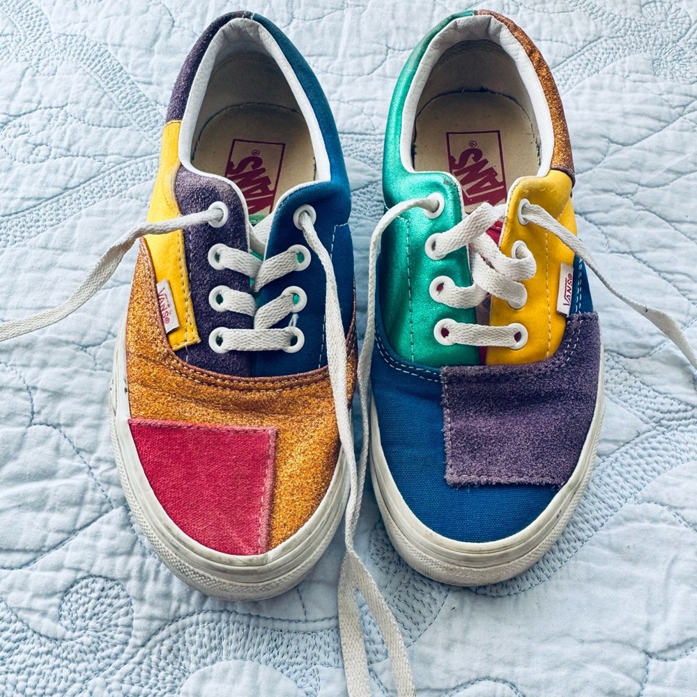 Vans Colorful Patchwork Kids Sneakers